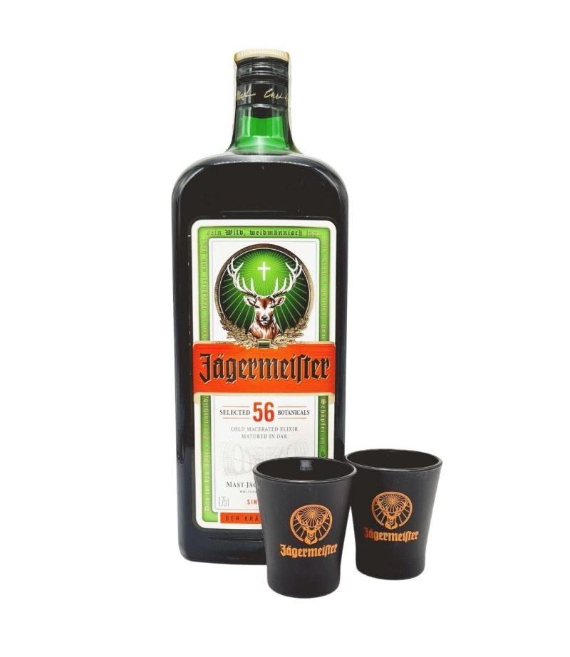 Jagermeister 1.75L+2 Pahare