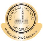 Concours Mondial Bruxelles 2022 Medaille d'Or